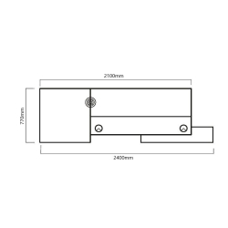 Recepción de diseño LOG a dos alturas