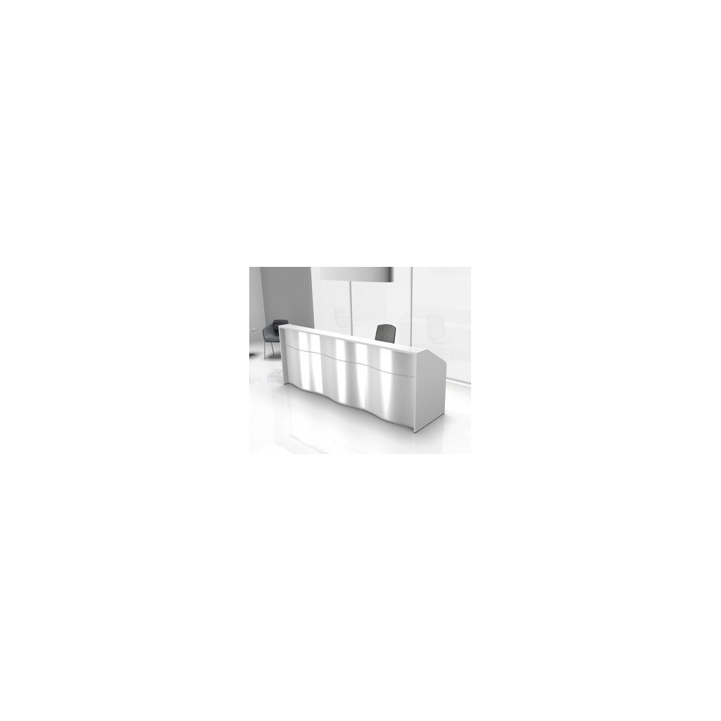 Balcão de recepção modular ondulado i-Medstetic