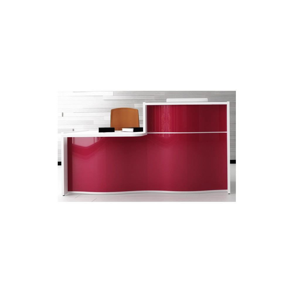 Reception di design ONDAS, bancone in basso a sinistra - -Mobili di design