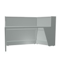 Alfa Design Empfangstheke links Ecke luxuriös und klassisch - -Design-Möbel