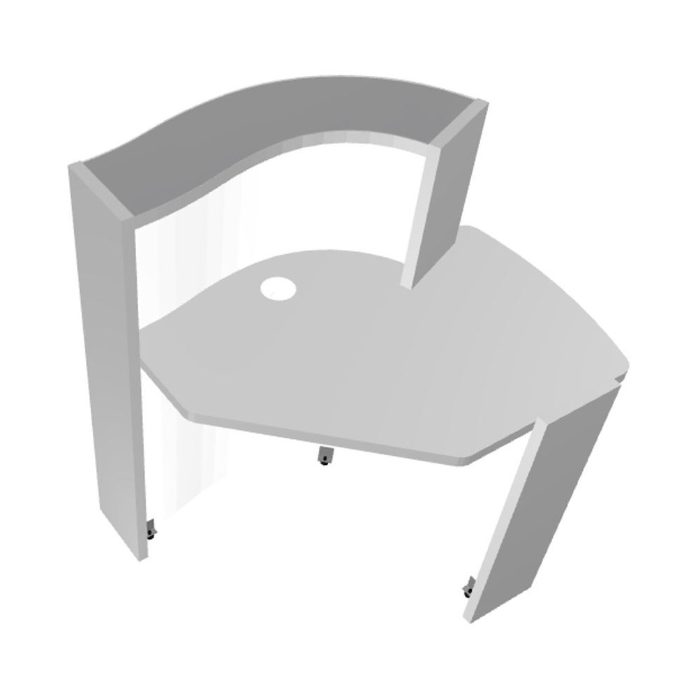 Bureau d'accueil ONDAS pour petits espaces - -La conception de meubles