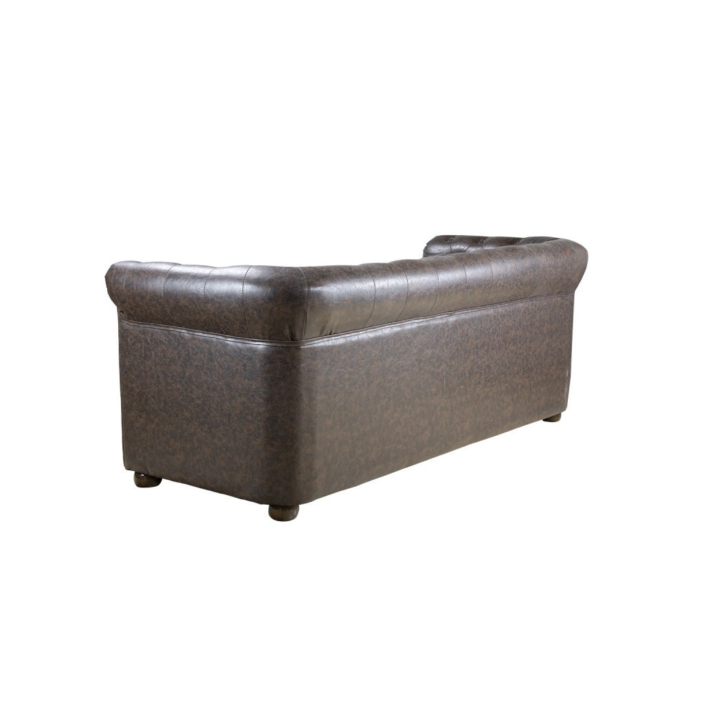 Sillón de espera Chester 3 plazas piel sintética PU - I-medStetic Premium