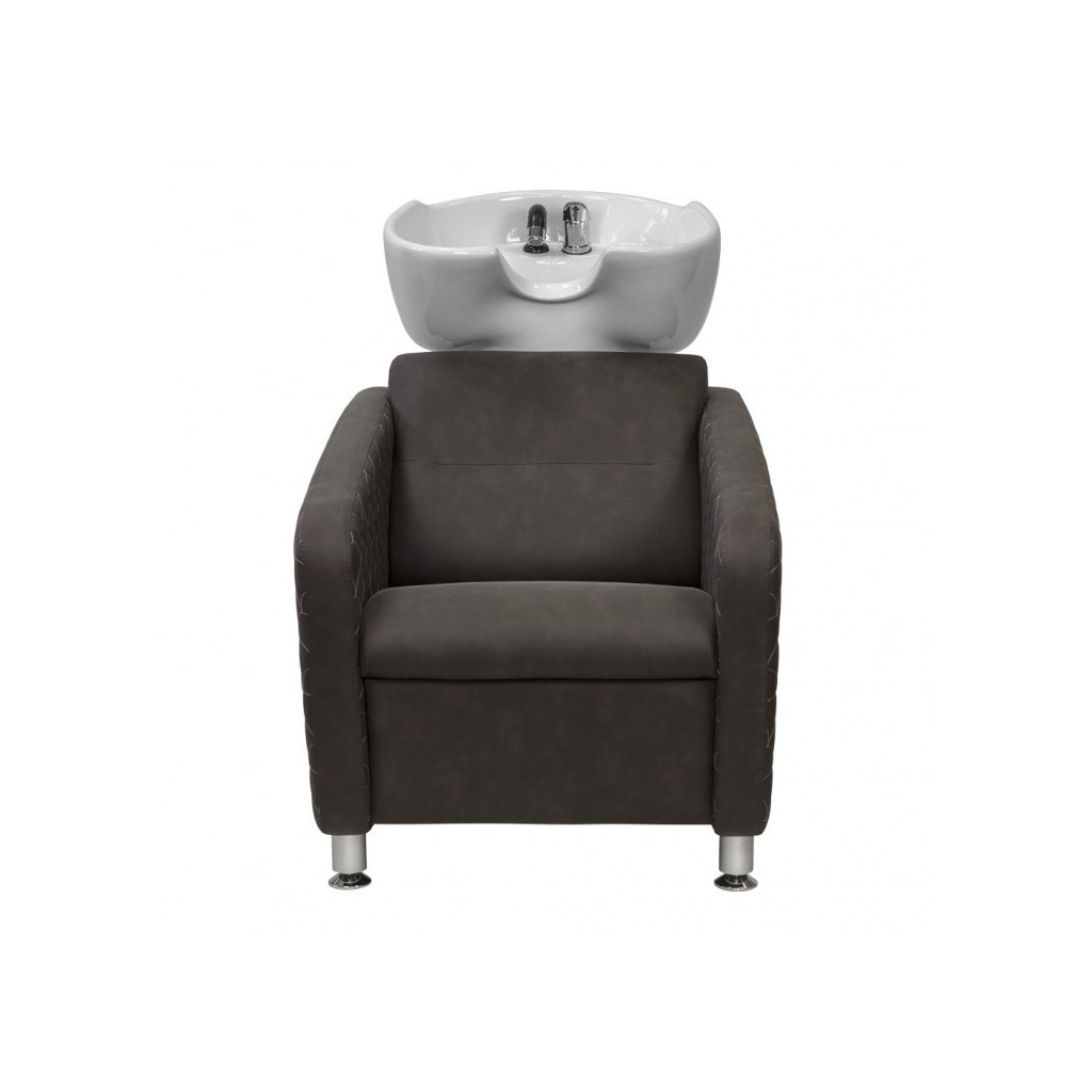 NeoBeauty Cubo Basic Shampoo Bowl with Hand-stitched Upholstery
