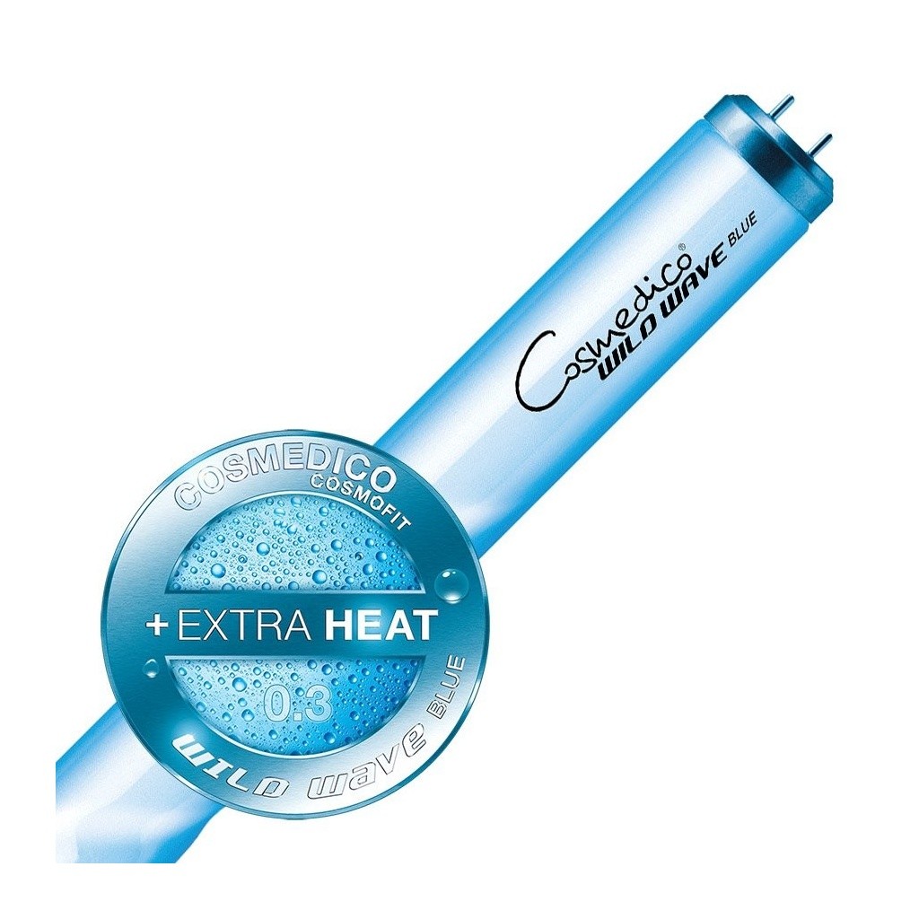 Cosmofit+ WILD WAVE BLUE 33 250 1,8 m tubi UVA per solarium professionali Cosmedico