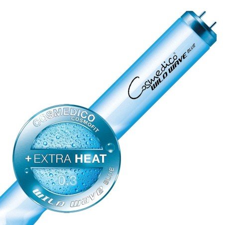 Cosmofit+ WILD WAVE BLUE 33 250 1,8 m tubi UVA per solarium professionali Cosmedico