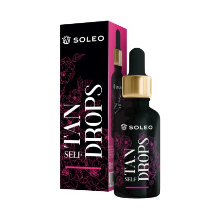 Gocce Autoabbronzanti Viso  - Soleo - Acceleratore di abbronzatura