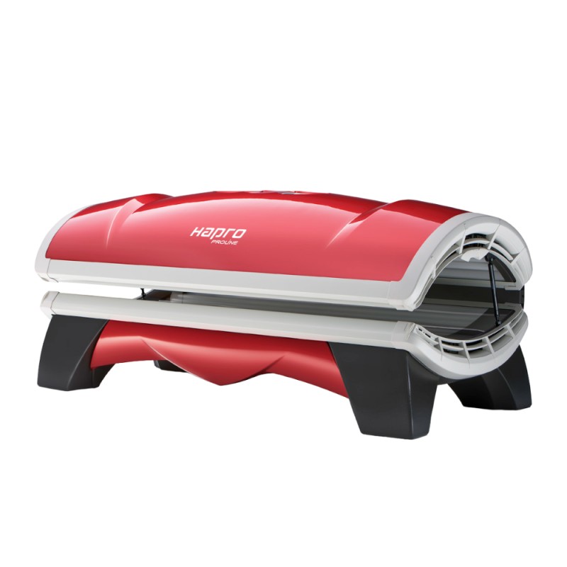 Solário Horizontal Hapro Proline 28/1 C Lounge Red -Hapro -Solários integrais