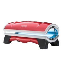 Solarium horizontal Hapro Proline 28/1 C Lounge Red -Hapro -Solariums intégraux