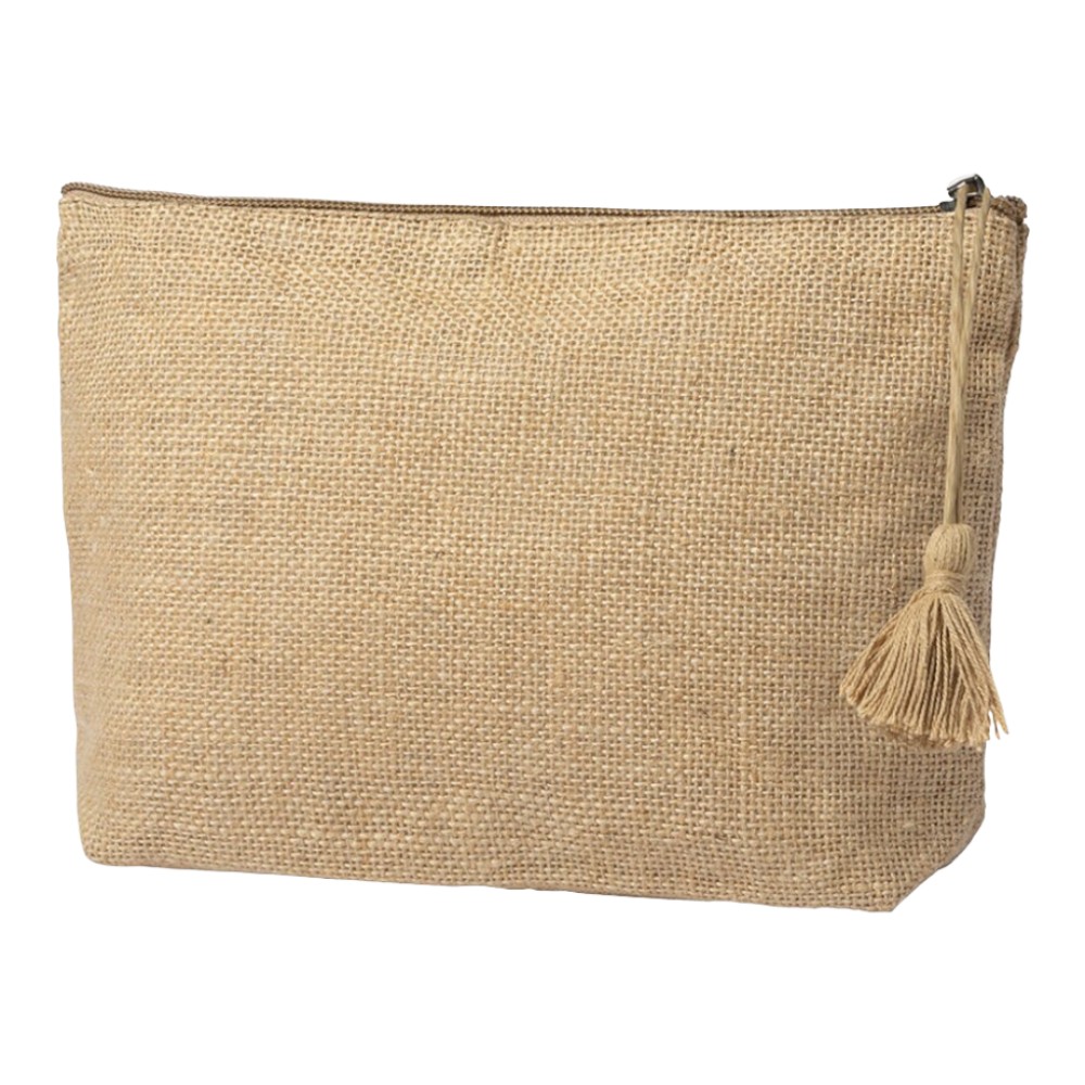 (Gratis con tu compra) Neceser Nature, en yute con un laminado interior -Sunmarket -gifts
