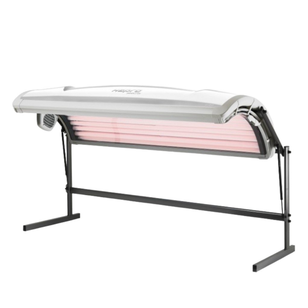 Hapro Collagen Sun 14/5 – Hybrid-Solarium mit 14×100 W UV und 5 Rotlichtröhren