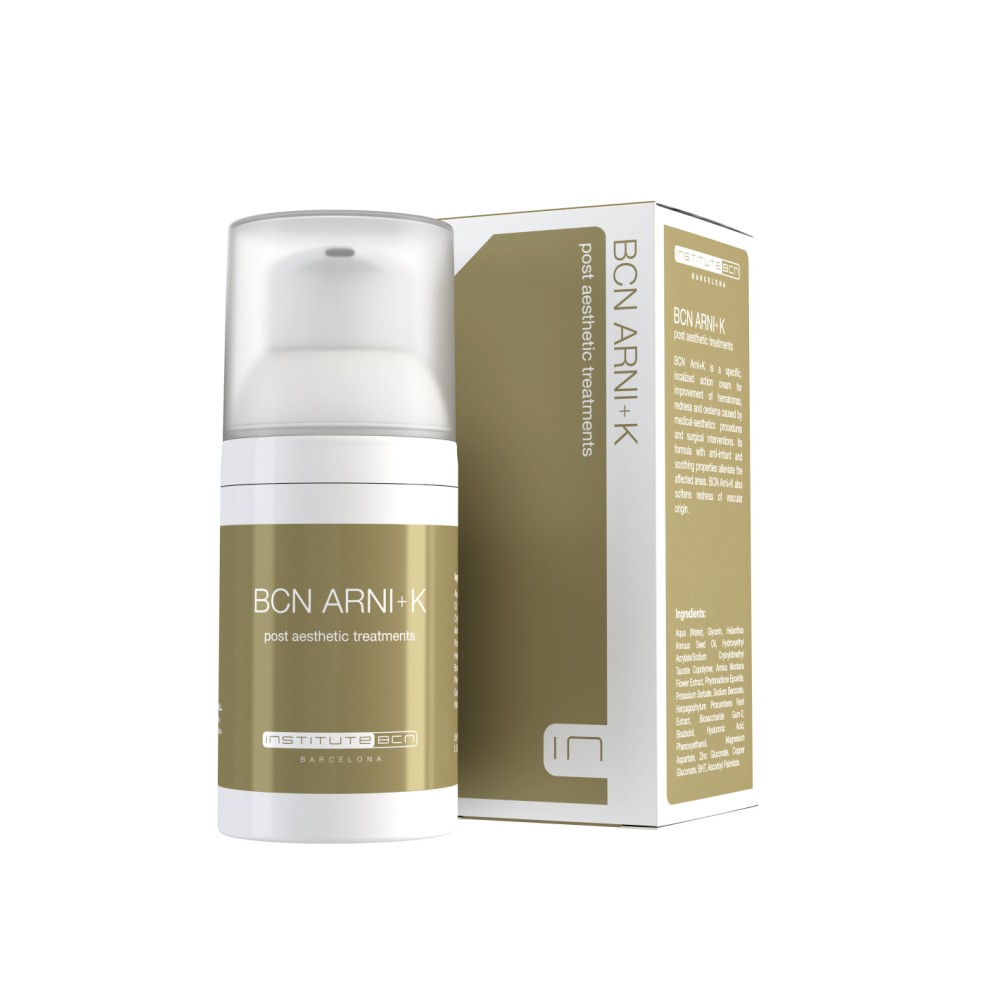 Crema post-tratamientos estéticos BCN Arni+K 35ml antiirritante y calmante -BCN Pre & Post -BCN Pre & Post