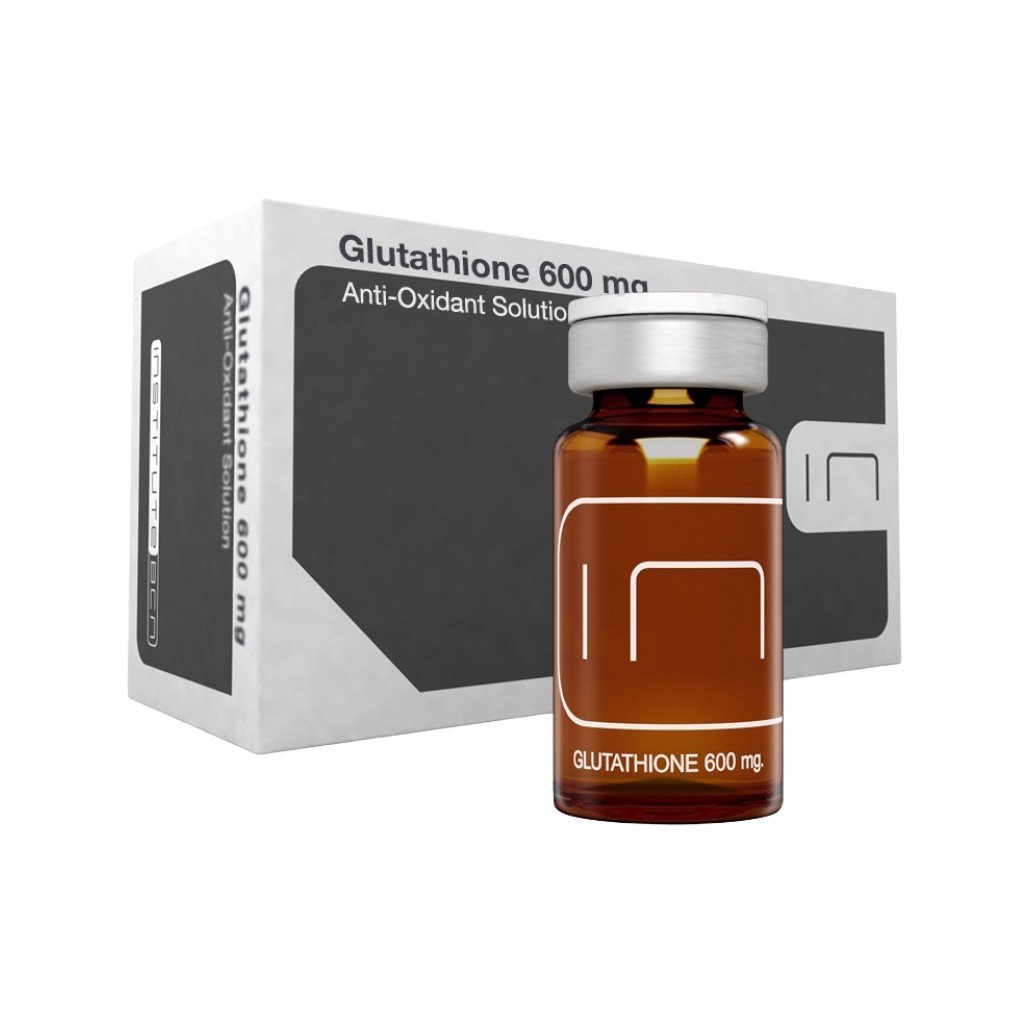 Glutationa 600mg 5 ampolas 5ml - Institute BCN - Princípios ativos