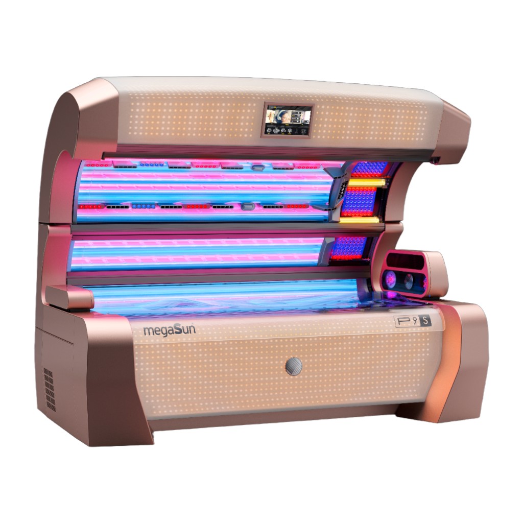 Megasun P9S hybridSun Solarium à LED innovant