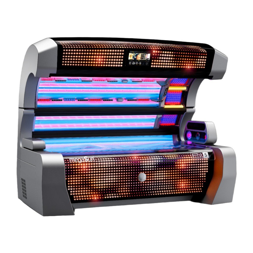 Megasun P9S hybridSun Solarium à LED innovant