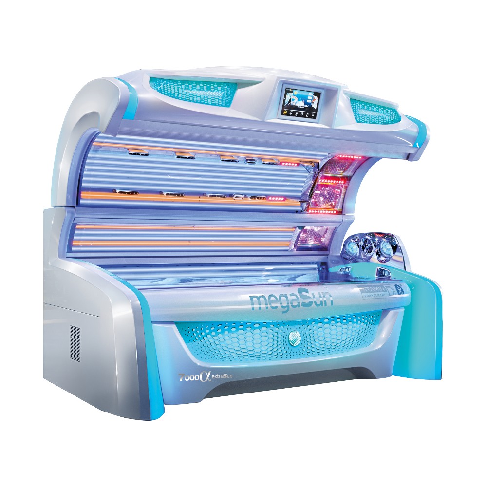 Solarium MegaSun 7000 Alpha extraSun avec BeautyBooster -Megasun -Solarium Megasun