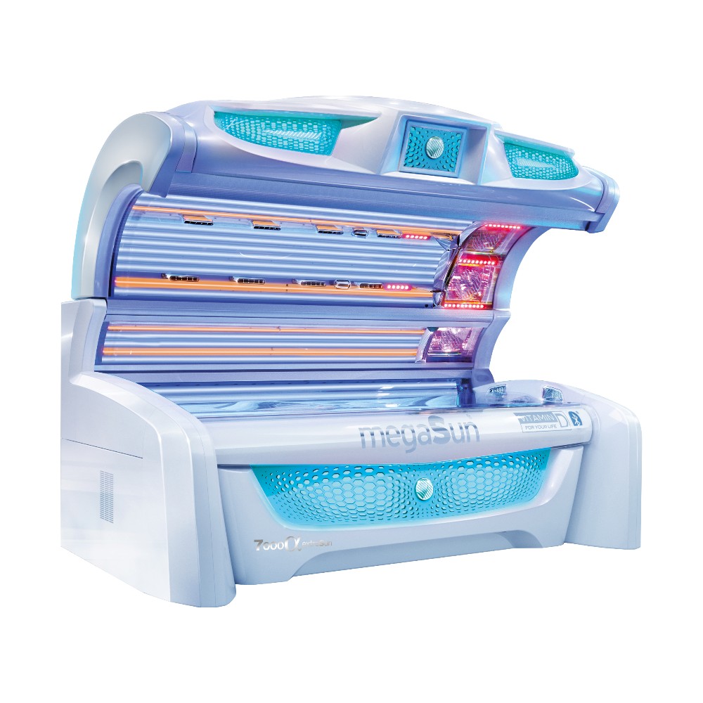 Solarium MegaSun 7000 Alpha extraSun avec BeautyBooster -Megasun -Solarium Megasun