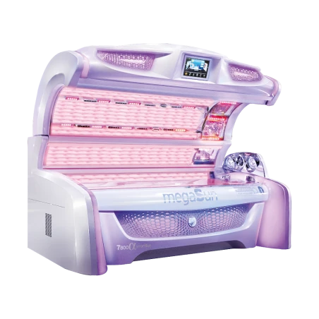 MegaSun 7800 Alpha SmartSun Solarium profesional, tecnología avanzada