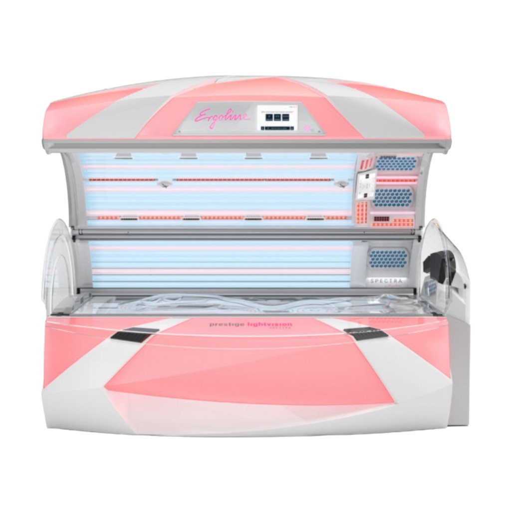 Ergoline Prestige Lightvision Spectra Solarium mit Hybrid-Technologie
