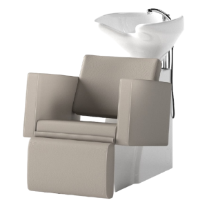 Hair washing basin for hair salons
