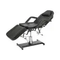 Camilla Hidráulica Estética Negra Weelko 3 Cuerpos Regulable -Weelko -Camillas y sillones