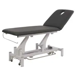Table de physiothérapie électrique Vania - Weelko, 2 sections, trou facial, moteur réglable, roues intégrées. -Weelko -Tables...