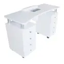 Table de Manucure Weelko Claire avec Aspirateur et Tiroirs -Weelko -tables de manucure