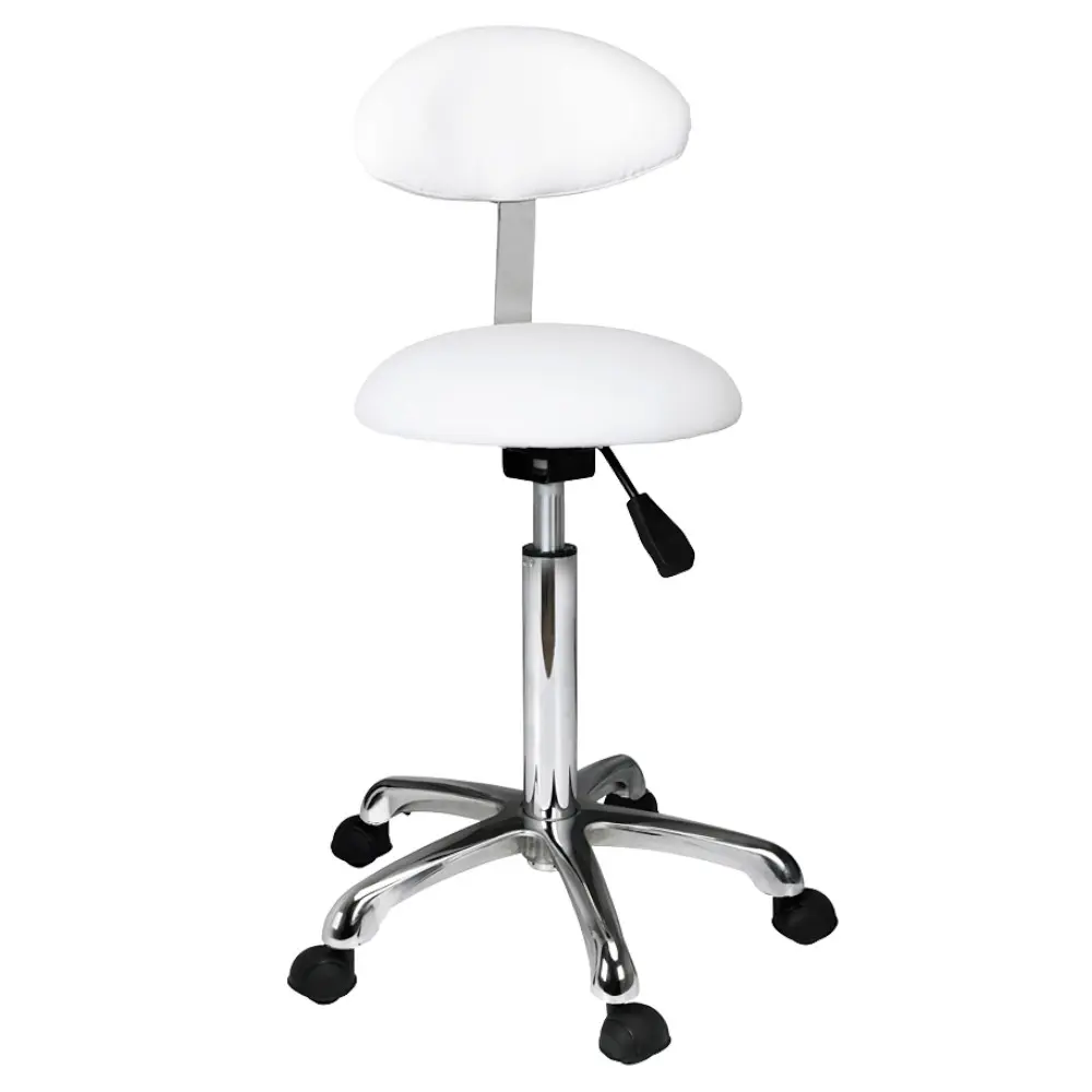 Tabouret ergonomique Sfera Plus Weelko avec dossier ovale -Weelko -Tabouret Pour Salon de Beauté
