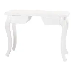 Table de Manucure Élégante avec Prise Électrique et Aspirateur Optionnel -i-Medstetic -tables de manucure