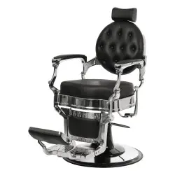 Sillón de barbero vintage silver - I-medStetic Premium -I-medStetic Premium -Sillones barbero