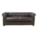 Cadeira de espera de 3 lugares Brown Chester -I-medStetic Premium -Cadeiras de espera