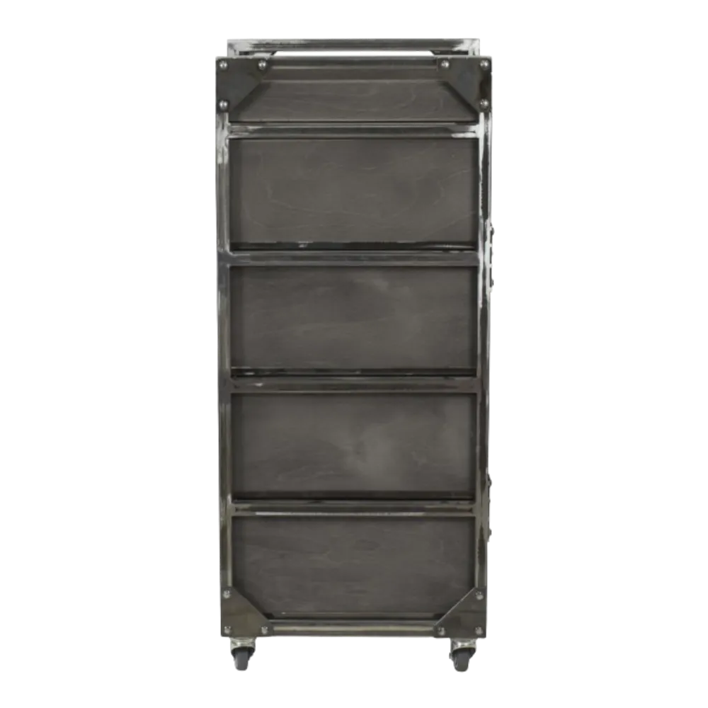 Chariot de Barbier Gris Brixton NeoBeauty -NeoBeauty -Chariots de barbier