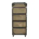 Trolley Brixton marrone -NeoBeauty -Carrelli da barbiere