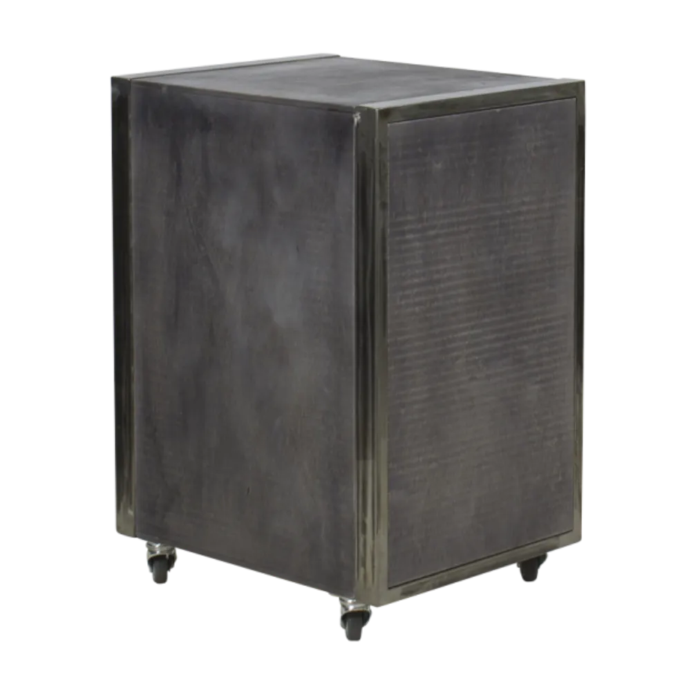City Barbershop Trolley grau -NeoBeauty -Friseurwagen