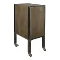 Trolley City plus marrone -NeoBeauty -Carrelli da barbiere