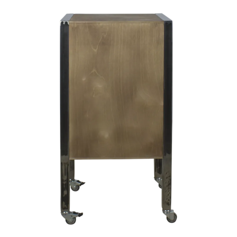 Trolley City plus marrone -NeoBeauty -Carrelli da barbiere