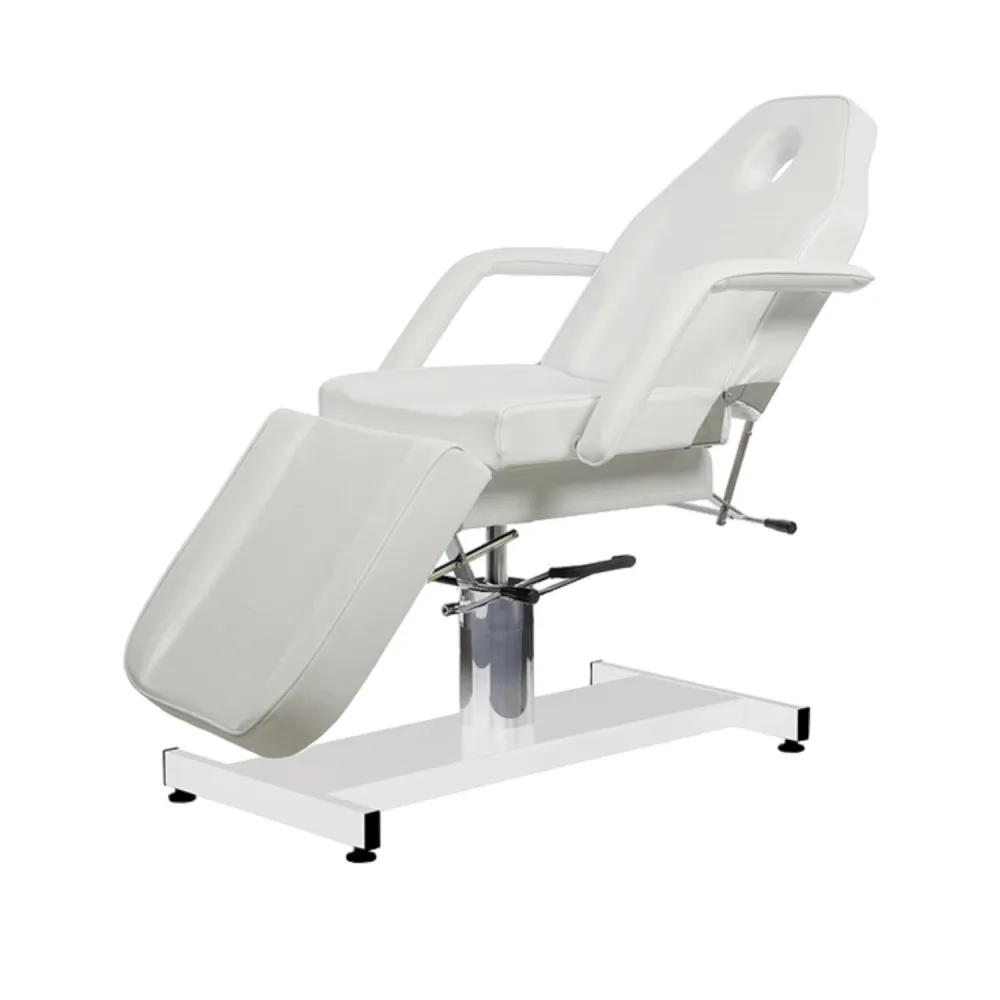 Camilla Hidráulica 3 Cuerpos Weelko PVC Blanca -Weelko -Camillas y sillones
