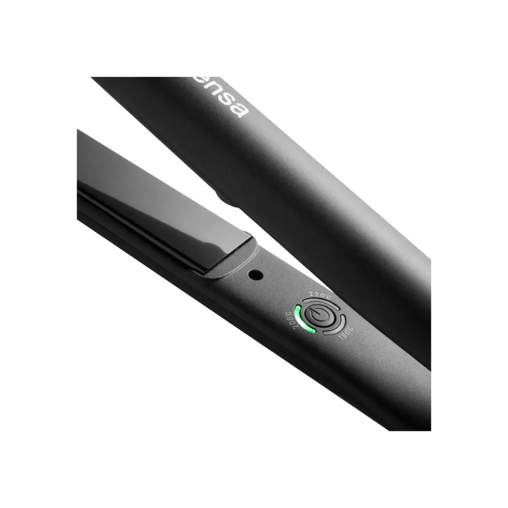 Weelko Mensa Black Hair Straightener: Compact, ergonomic, and professional results. -Weelko -useful barber