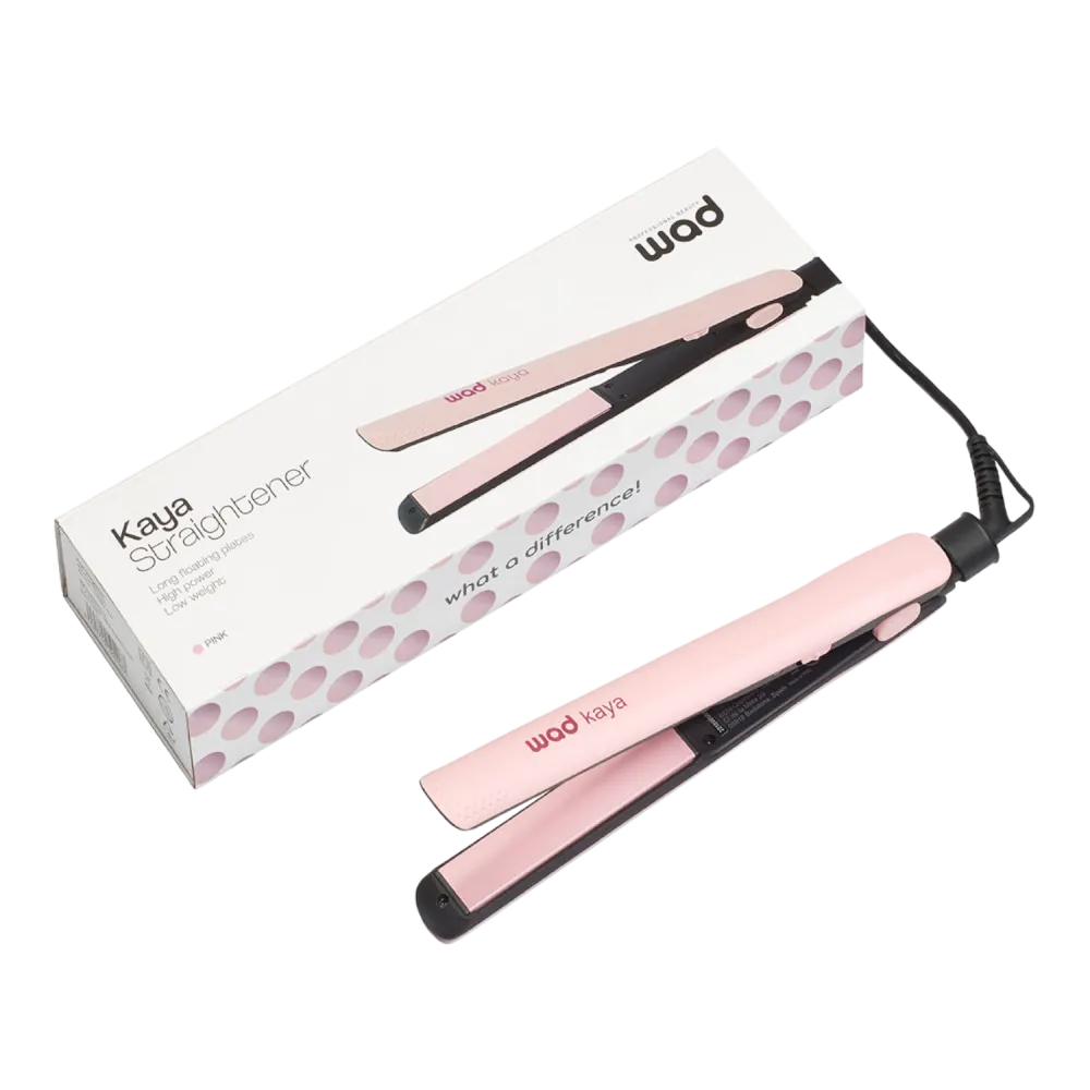 Kaya Pink Hair Straightener by Weelko - Compact, Lightweight, Ergonomic -Weelko -useful barber