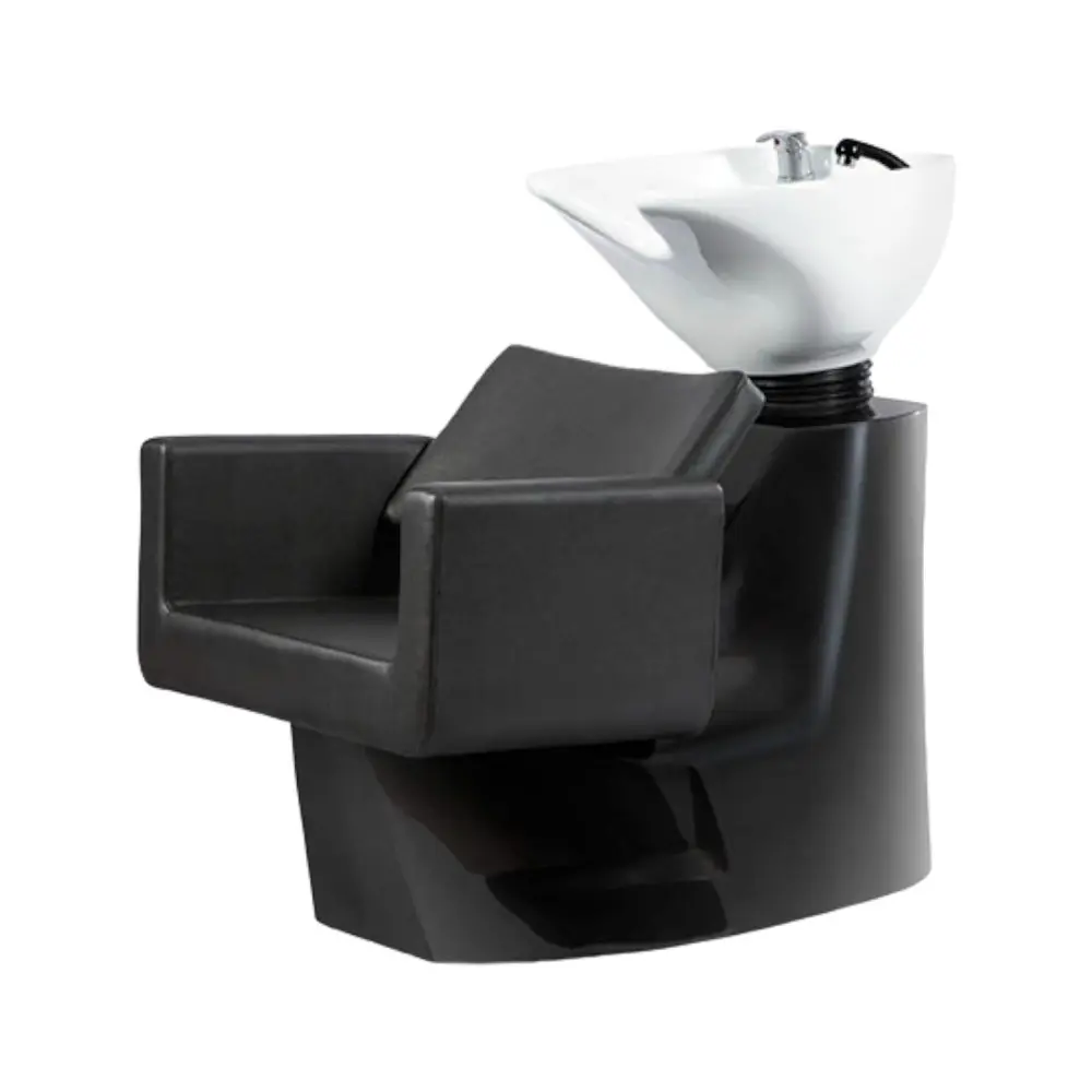 Lavabo blanc Knot Weelko -Weelko -Bac à shampooing pour salons de coiffure