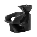 Lavabo noir Rolls Weelko pour esthétique -Weelko -Bac à shampooing pour salons de coiffure