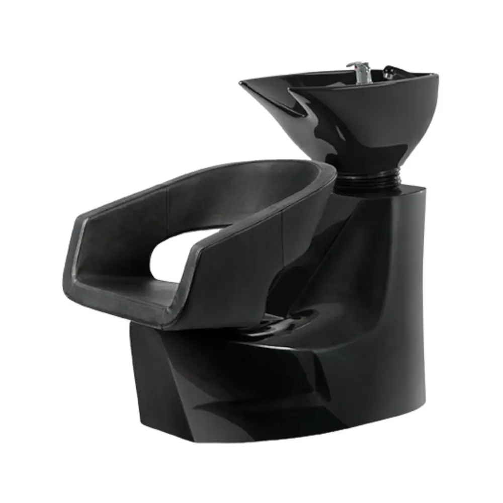 Lavabo noir Rolls Weelko pour esthétique -Weelko -Bac à shampooing pour salons de coiffure