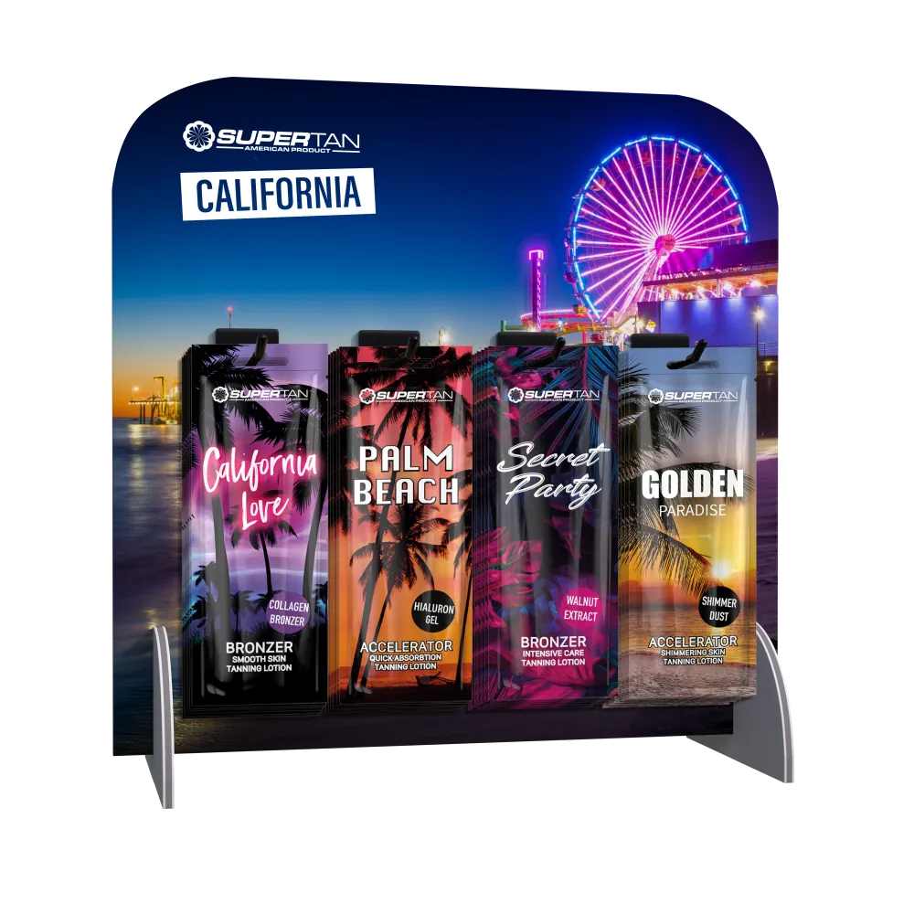 Supertan California Pack with Display -Supertan -Tanning Accelerators
