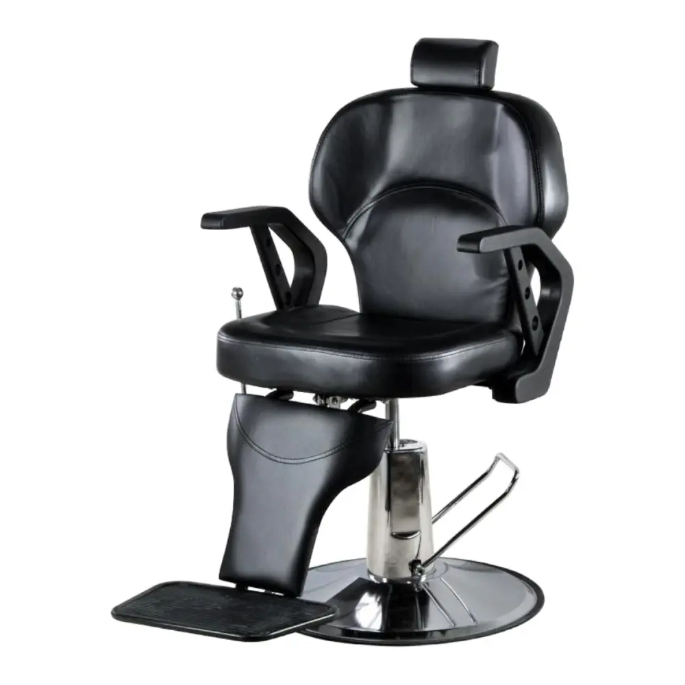 Sunmarket Wellness Basic Majestic Barber Chair Hydraulic Durable - -Barber chairs