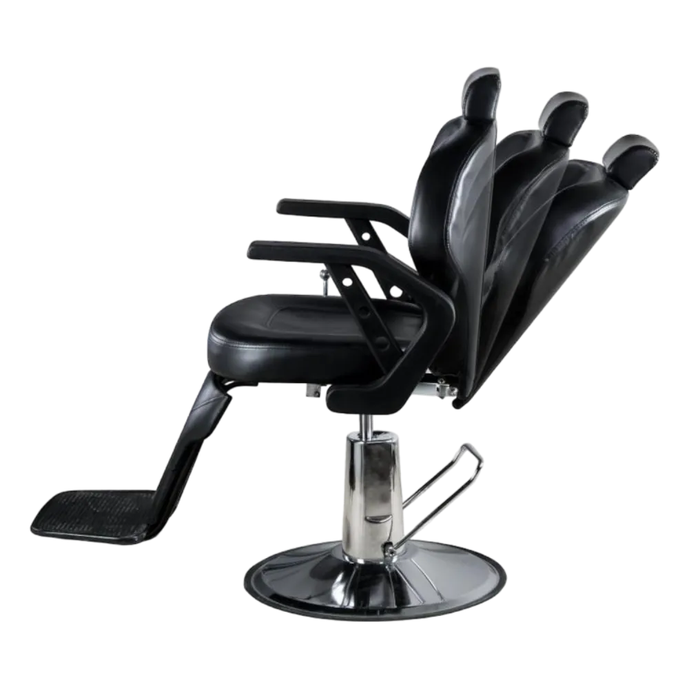 Sunmarket Wellness Basic Majestic Barber Chair Hydraulic Durable - -Barber chairs