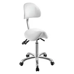 Taburete ergonómico con respaldo Weelko -Weelko -Taburetes Estética