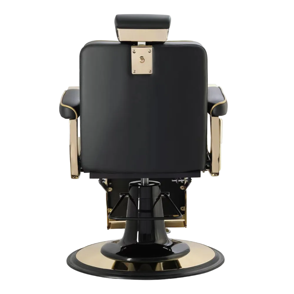 Cadeira de Barbeiro Crew Gold Vintage Weelko -Weelko -Cadeiras de barbeiro