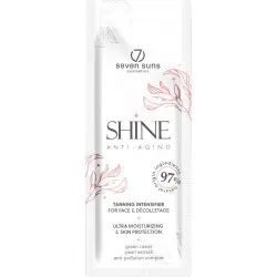 7suns Cosmetics Shine Face 5ml Accélérateur de Bronzage -7suns Cosmetics -Sachets à dose unique