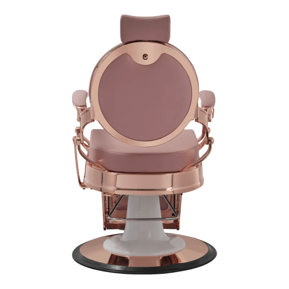 Cadeira de Barbeiro Buzz Rose Vintage Weelko -Weelko -Cadeiras de barbeiro