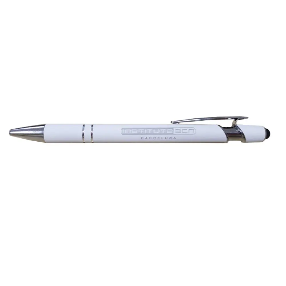 (Gratuit avec votre achat) Stylo Institute BCN, encre bleue, écriture douce et précise - -Cadeaux