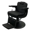 Poltrona da barbiere Mamba Black Vintage - Fersan -Fersan -Poltrone da barbiere